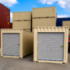 New 16ft Storage Container With Roll - Up Door