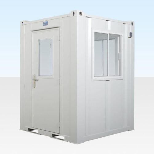 6Ft x 6Ft Single Guard Hut | Steel Security Cabin UK