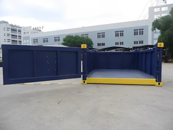 10ft DNV 2.7-1 halfhoge Open Top-offshorecontainer | EN 12079-laadkorf
