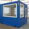 10ft Observation / Full Glass Unit | Security Cabin