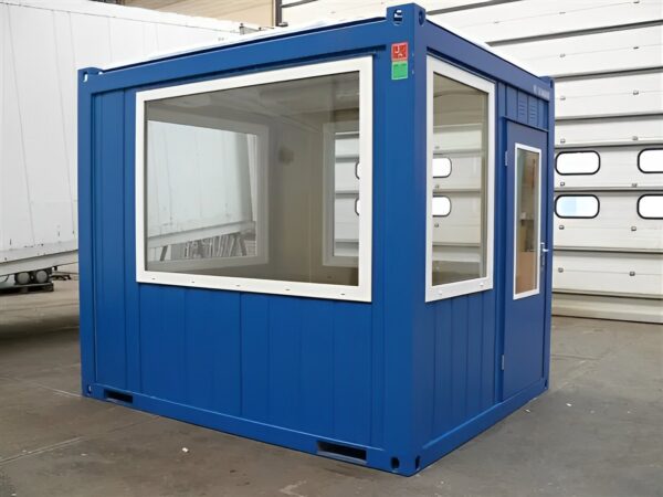 10ft Observation / Full Glass Unit | Security Cabin
