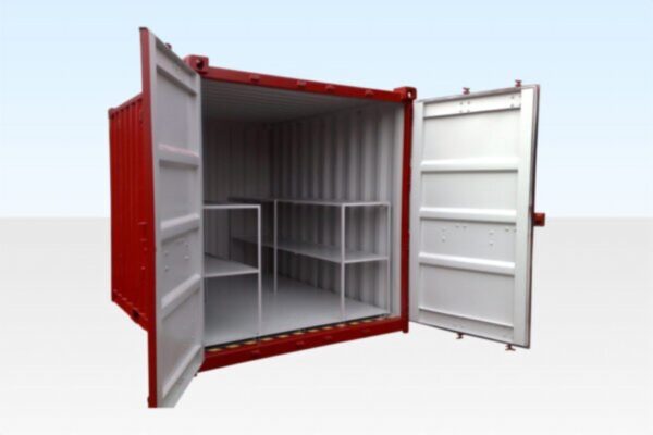 10ft x 8ft Flat Floor Bunded Store Container | UK Wide Delivery