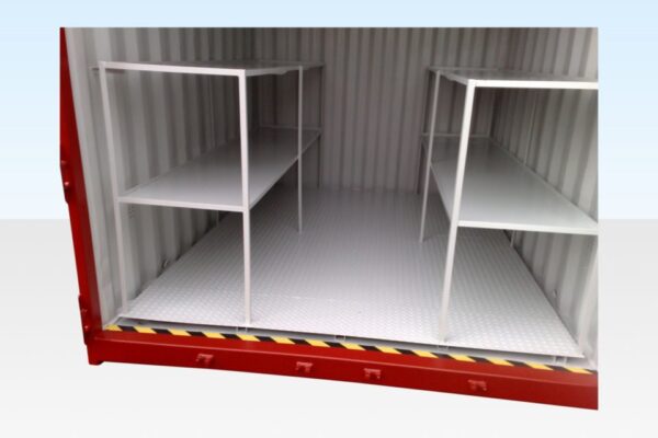 10ft x 8ft Flat Floor Bunded Store Container | UK Wide Delivery