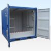 8ft x 8ft verhoogde opslagunit met lekopvang – one-trip Productfoto: 8ft x 8ft verhoogde opslagunit met lekopvang – one-trip