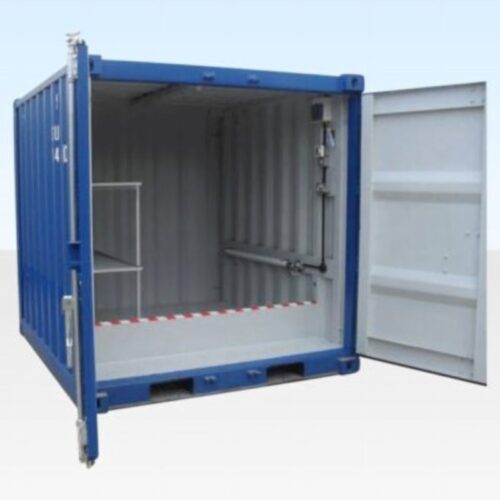 8Ft X 8Ft Raised Bunded Store - One Trip UK