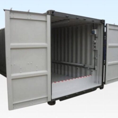 20ft x 8ft Raised Bunded Chemical Storage Container (COSHH Compliant)