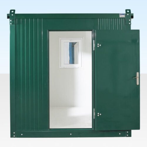 143-2m-Pack-Cabin-front-open-960x640-1-1.jpg 2.3m x 2.3m Flat Pack Office Cabin | Portable Demountable Garden Office UK