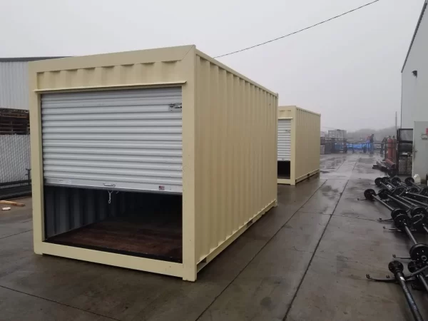 New 16ft Storage Container With Roll - Up Door