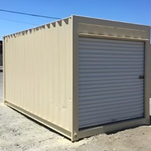 New 16ft Storage Container With Roll - Up Door
