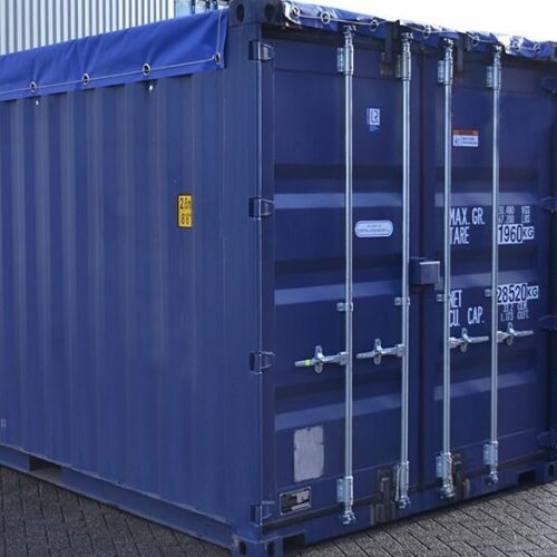 20ft HC Open Top Container - One Trip | High Cube Removable Roof Container UK