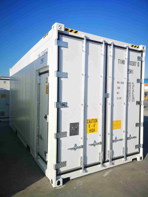 Used 20ft High Cube Reefer Container with Side PA Door (Single Phase)