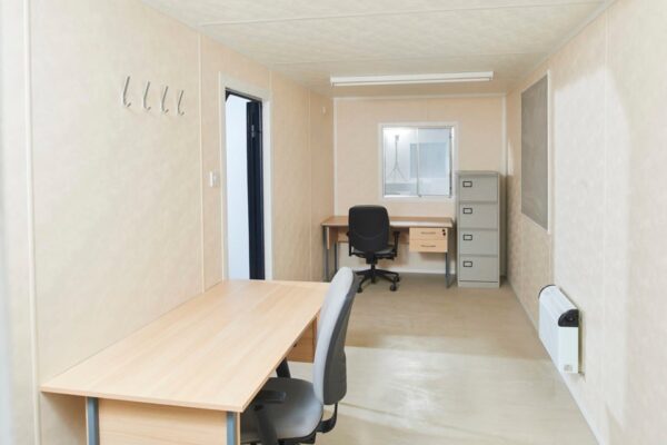 20ft x 8ft Steel Anti - Vandal Office Cabin | Portable Site Accommodation