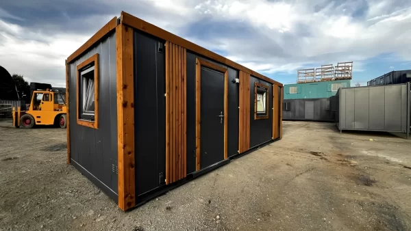 24ft x 10ft Portable Site Office & Marketing Suite | New Steel Sales Cabin