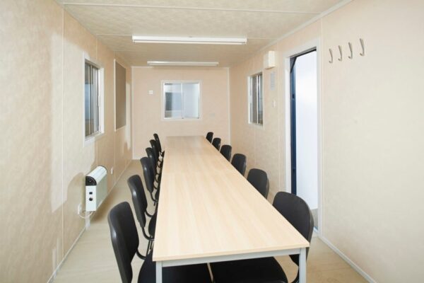 24ft x 9ft Steel Anti - Vandal Office Cabin | Portable Site Office UK