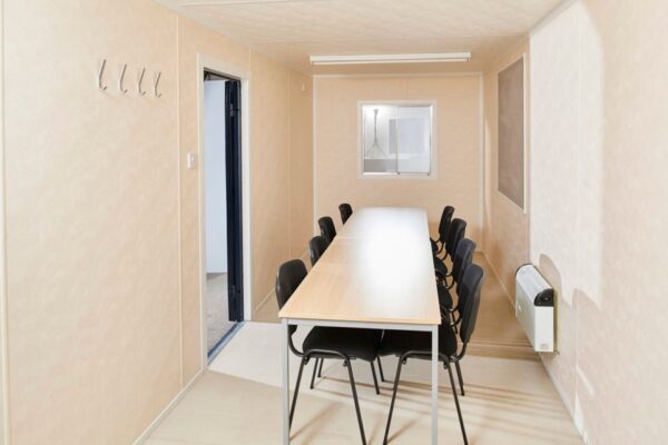 24ft x 9ft Steel Anti - Vandal Office Cabin | Portable Site Office UK