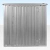 4m x 2.1m Flat Pack Container Store - Galvanised | Buy UK