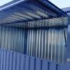 4m Flat Pack Galvanised Kiosk - Portable Serving Hatch Unit