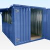4m Flat Pack Galvanised Kiosk - Portable Serving Hatch Unit