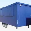 20ft x 7ft 6in Steel Mobile Anti - Vandal Office | Secure Towable Site Cabin