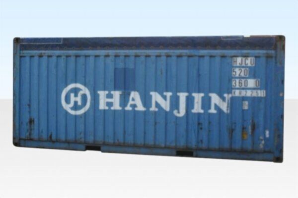 Used 20ft x 8ft Open Top Shipping Container for Sale UK | Heavy Duty Tarpaulin Included