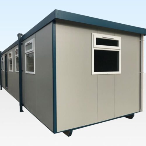 40ft x 10ft Jackleg Portable Site Office Cabin | Modular Accommodation UK