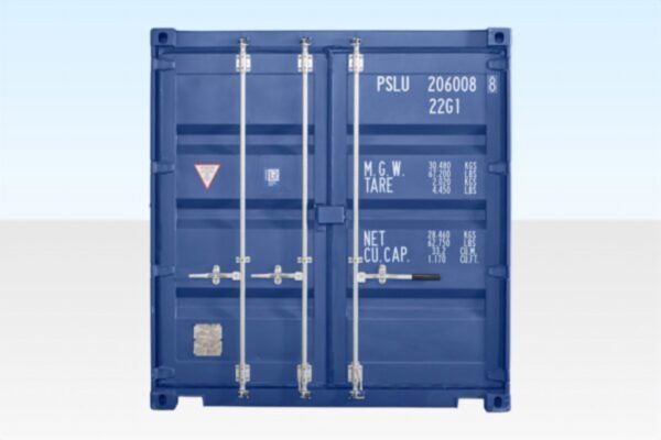 620-sale-20ft-std-one-trip-ral5013-front-960x640-1-hd.jpg 20ft One Trip Shipping Container - Blue | New Steel Container UK