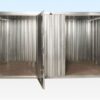 3m x 4.2m Side - Linked Flat Pack Container Bundle | Galvanised Modular Store