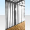 6m x 2.1m End - Linked Flat Pack Container Bundle | Galvanised Modular Storage