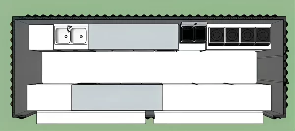 20ft Shipping Container Café & Coffee Shop Conversion - UK