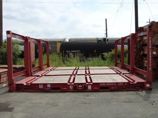 Newer-vintage-racks.jpg 20ft Collapsible Flat Rack Shipping Containers | New & Used ISO Racks