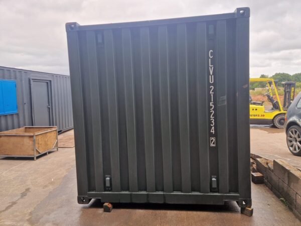 20ft One Trip Shipping Container - Green (Easy - Open Door)