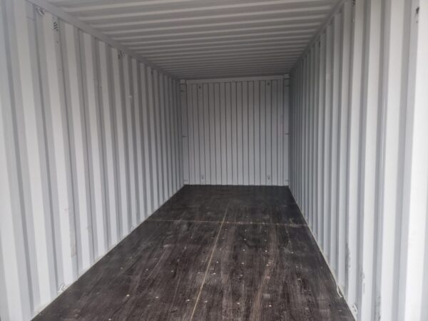 20ft One Trip Shipping Container - Green (Easy - Open Door)