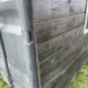20ft Used Cladded Shipping Container - Dark Grey with Black Timber (UK)