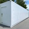 40ft High Cube Insulated Shipping Container with 5 Ton HVAC Unit - UK