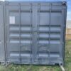 20ft Used Cladded Shipping Container - Dark Grey with Black Timber (UK)