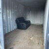 20ft Used Cladded Shipping Container - Dark Grey with Black Timber (UK)
