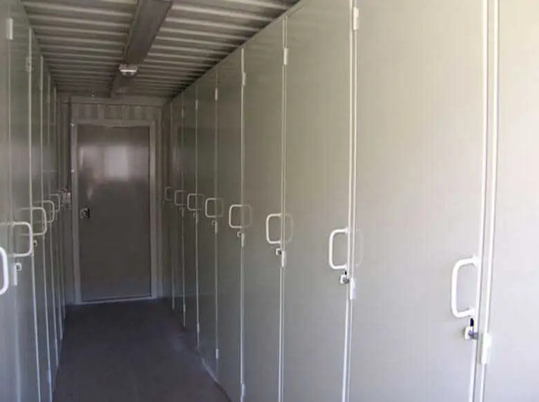 Productfoto: Containerkleedruimten | Verplaatsbare kleedruimten voor bouwlocaties