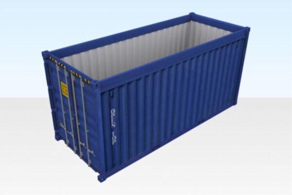 Used 20ft x 8ft Open Top Shipping Container for Sale UK | Heavy Duty Tarpaulin Included