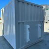 Witte gemodificeerde 10ft container met airco – nieuw